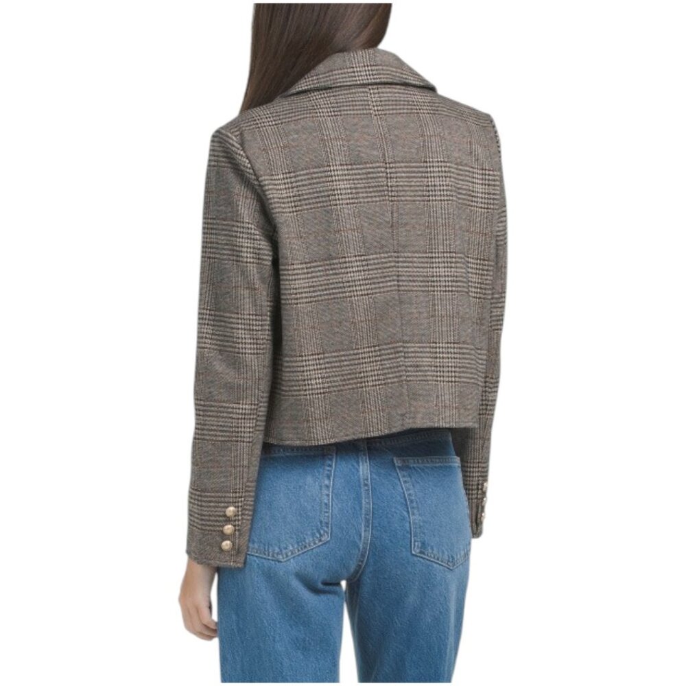 BAGATELLE COLLECTION Knit Jacquard Topper Jacket - Picture 2 of 2